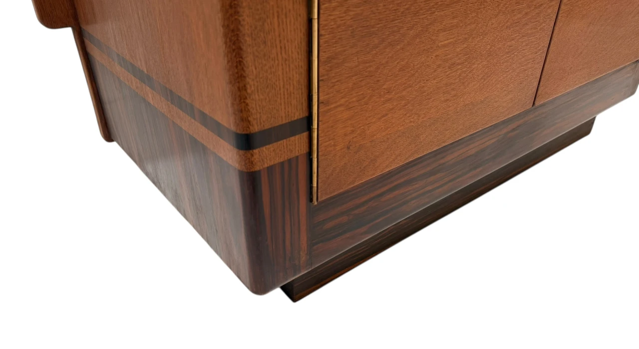 Modernist Art Deco Cabinet by Anton Lucas for N.V. Meubelkunst Leiden, 1920s